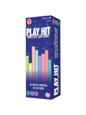 Boîte colorée du jeu de société Play Hit 2000