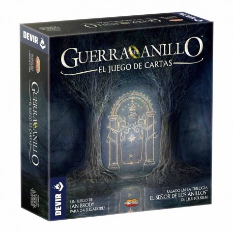 Boîte et cartes du jeu Guerre de l'Anneau