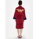 Bathrobe Fleece Wonder Woman Batman vs Superman DC Comics