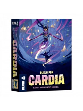 Caixa do jogo de tabuleiro Duelo por Cardia