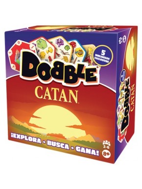 Caixa do jogo de tabuleiro Dobble Catan