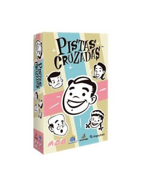 Caixa do jogo de tabuleiro Pistas Cruzadas da Devir