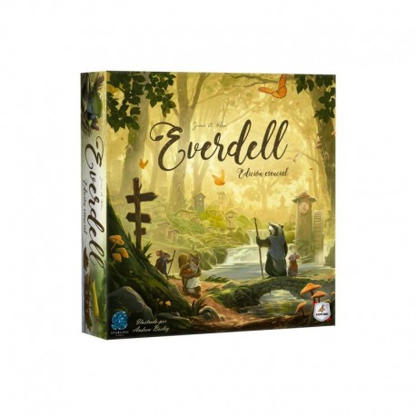 Caixa do jogo de tabuleiro Everdell Edição Essencial
