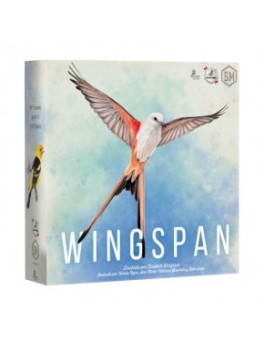 Caixa do jogo de tabuleiro Wingspan da Devir