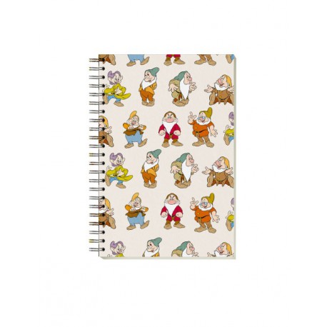 Libreta A5 Disney 7 Enanitos