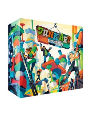 Caixa de jogo de tabuleiro Junk Art Revolution