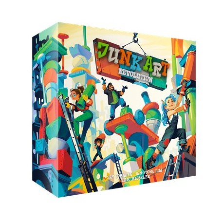 Caixa de jogo de tabuleiro Junk Art Revolution