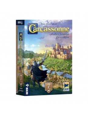 Caixa de Carcassonne Cercos e Fortalezas Expansão 7
