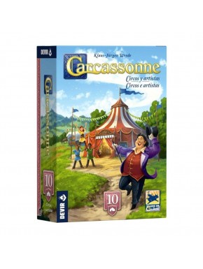 Caixa de expansão Carcassonne: Circos e Artistas