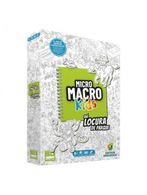 Caixa do jogo de tabuleiro MicroMacro Kids
