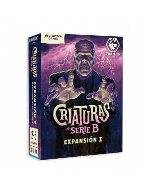 Boîte du jeu de société Créatures de Série B par Tranjis Games