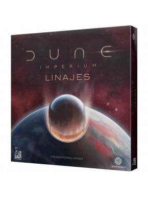 Boîte de l'extension Dune Imperium Linajes