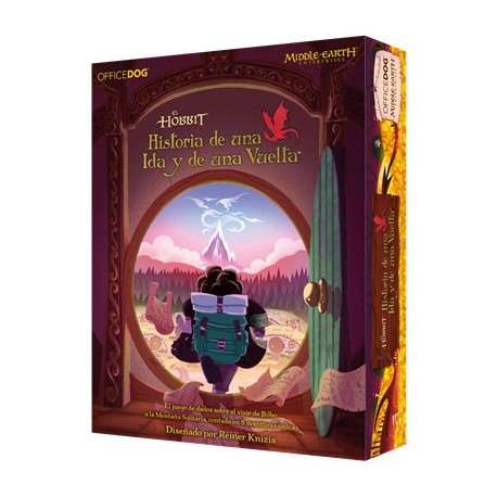 Boîte du jeu de société Le Hobbit : Histoire d'un Aller et Retour