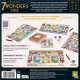 Caixa de jogo 7 Wonders Dice com dados e tabuleiros