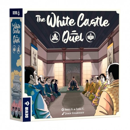 Caixa do jogo de tabuleiro The White Castle: Duel