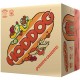 Caixa do jogo de tabuleiro Hoddog com design de cachorro-quente