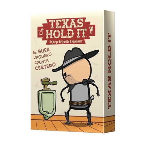 Caixa do jogo de tabuleiro Texas Hold It