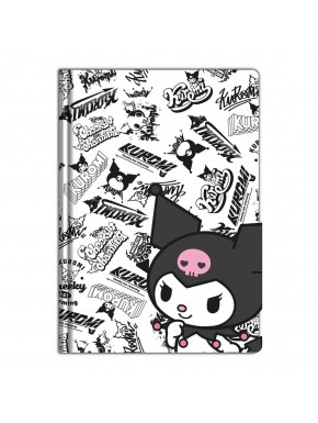 Bloc de notas A5 Kuromi Sanrio diseño oficial