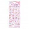 Set d'autocollants My Melody Sanrio, licence officielle