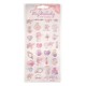 Set d'autocollants My Melody Sanrio en rose et lilas