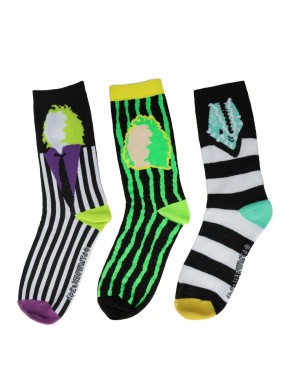 Calcetines Beetlejuice con diseños únicos