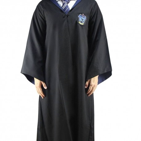 Vestido de mago Ravenclaw XL con escudo y detalles