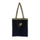 Bolsa negra Harry Potter con Snitch Dorado y logo