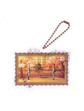 llavero acrílico your lie in april escena b 8 cm