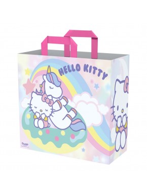 Sac Hello Kitty avec poney et arc-en-ciel