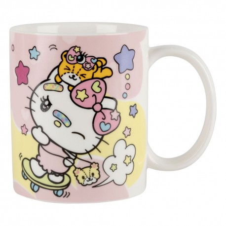Mug en céramique Hello Kitty avec design skate