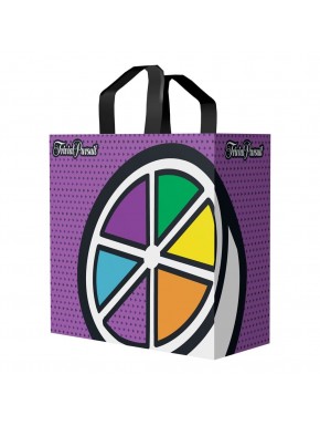 Bolsa Trivial Pursuit materiais reciclados