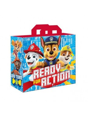 Sac Pat Patrouille avec personnages et texte 'Ready For Action'