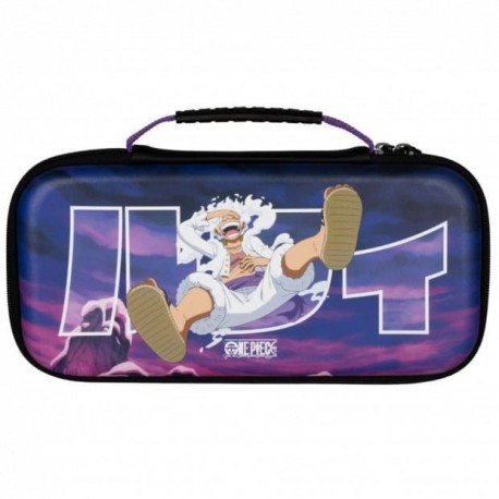 Bolsa de transporte One Piece Switch 2 com design roxo