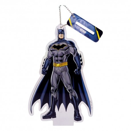 Colgante acrílico de Batman con cadena metálica