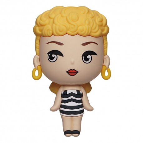 Imã 3D de Barbie 1959 em PVC toque suave