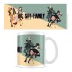 Taza de cerámica Spy x Family Cool vs Family