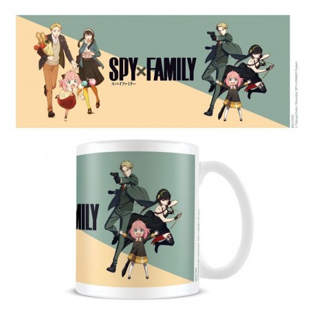 Taza de cerámica Spy x Family Cool vs Family