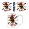Tasse One Piece Live Action Emblème Pirate Chapeau de Paille