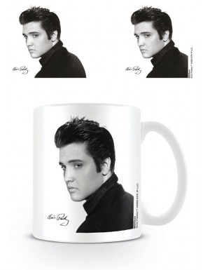 Mug en céramique avec portrait d'Elvis Presley