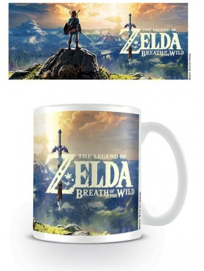 Caneca de cerâmica de Zelda Breath of the Wild