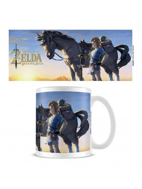 Caneca The Legend of Zelda com Link e cavalo