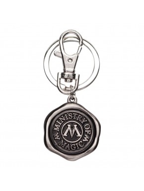 Llavero de peltre del Ministerio de Magia Harry Potter