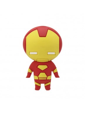 Imán 3D de Iron Man en espuma con colores rojo y amarillo