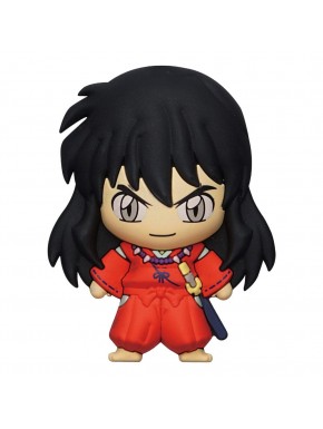 Íman 3D de Inuyasha em PVC, licença oficial