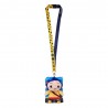 Chaveiro Coraline com Porta-Cartões - Licença Oficial