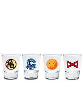 Vasos Chupito Dragon Ball Emblemas