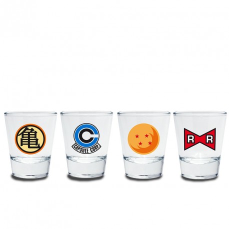 Vasos Chupito Dragon Ball Emblemas