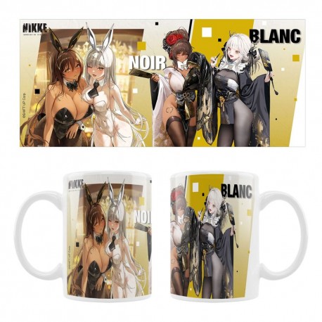 Caneca de cerâmica Blanc & Noir de Goddess of Victory