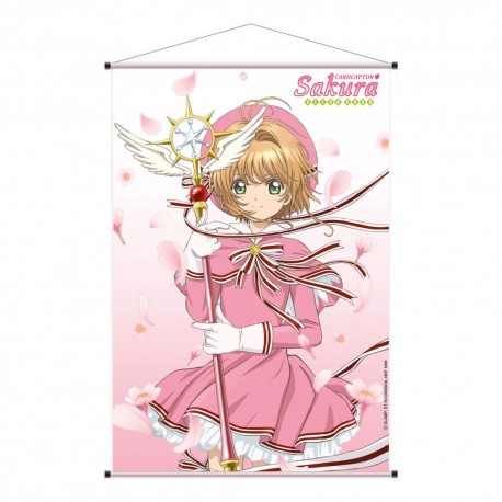 Pôster de tecido Sakura Kinomoto Cardcaptor Sakura