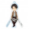 Porte-clés Holographique Levi 8 cm - Attack on Titan